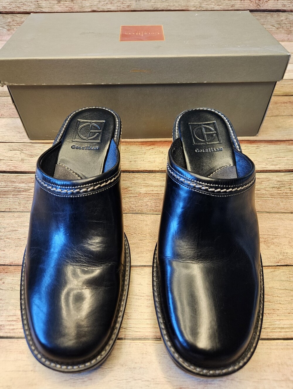 Cole Haan wedge clog slides - Picture 3 of 10